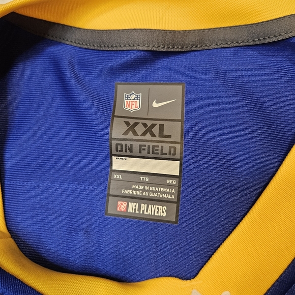 Natrez Patrick Nike Game Jersey Los Angeles Rams NFL Linebacker Men's X… - Picture 8 of 14